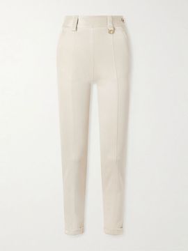CHLOÉ Stretch-jersey high-rise leggings