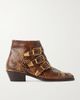 CHLOÉ Susan studded leather ankle boots - 1
