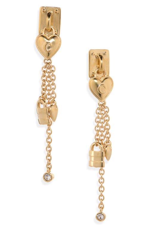 Chloé The Chloé Mini Paddington Linear Drop Earrings