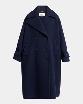 Chloé Virgin Wool-Blend Double-Breasted Coat