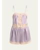 Chloe Washed Silk Satin Romper - 1