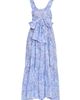 Chloé Women's À La Plage Floral Cotton Sashed Midi-Dress - 1