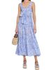 Chloé Women's À La Plage Floral Cotton Sashed Midi-Dress - 2