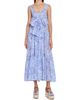 Chloé Women's À La Plage Floral Cotton Sashed Midi-Dress - 3