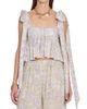Chloé Women's À La Plage Floral Cotton Tie-Strap Top - 3
