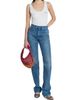 Chloé Women's Banana Logo Raffia Top Handle Bag - 2
