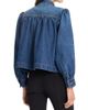 Chloé Women's Chain Denim Shirred Jacket - 5
