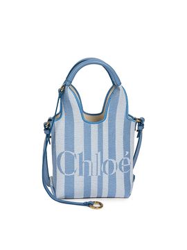 Chloé Women's Chloé Stripy Mini Jacquard Tote Bag