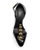 Chloé Women's Cleia 70MM Studded Patent Leather Pumps - 5