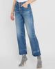 Chloé Women's Cotton Wide-Leg Crop Jeans - 4
