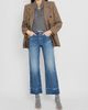 Chloé Women's Cotton Wide-Leg Cropped Jeans - 2