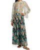 Chloé Women's Floral Silk Maxi Skirt - 2