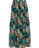 Chloé Women's Floral Silk Maxi Skirt - 8