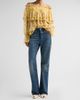 Chloé Women's Floral Silk Off-the-Shoulder Top - 2