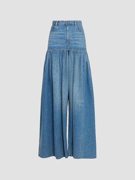 Chloé Women's High-Rise Palazzo Jeans