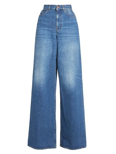 Chloé Women's High-Rise Wide-Leg Jeans