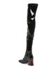 Chloé Women's Janis 80MM Patent Leather Over-The-Knee Boots - 2