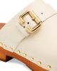 Chloé Women's Jeannette 40MM Buckle Leather Clogs - 6
