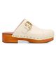 Chloé Women's Jeannette 40MM Buckle Leather Clogs - 7
