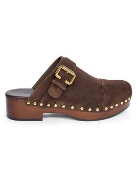 Chloé Women's Jeannette Suede Clogs