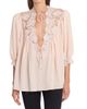 Chloé Women's Lace-Detailed Tie Blouse - 3