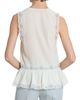 Chloé Women's Lace-Trim Sleevless Silk Top - 5