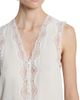 Chloé Women's Lace-Trim Sleevless Silk Top - 6