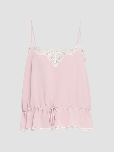 Chloé Women's Lace & Silk Camisole