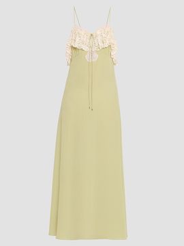 Chloé Women's Lace & Silk Maxi Dress