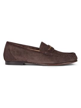 Chloé Women's Logo Suede Loafers