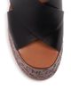 Chloé Women's Maxime 140MM Leather Wedge Sandals - 4