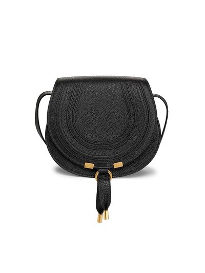 Chloé Women's Mini Marcie Leather Saddle Bag