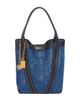 Chloé Women's Mini Spin Denim Tote Bag - 9
