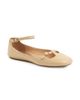 Chloé Women's Misty Perforated Leather T-Strap Flats - 6