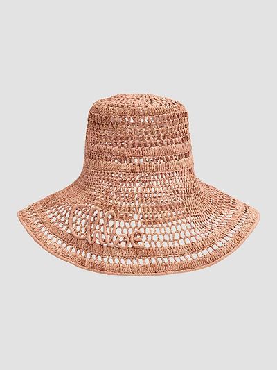 Chloé Women's Raffia Capeline Hat