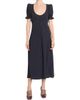 Chloé Women's Scoopneck Button-Front Midi-Dress - 3