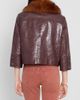 Chloé Women's Shearling & Leather Bomber Jacket - 3
