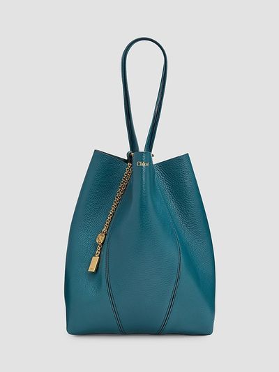 Chloé Women's Spin Medium Leather Tote Bag