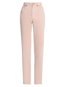 Chloé Women's Stacked Straight-Leg Jeans