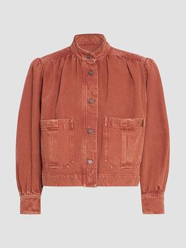 Chloé Women's Stand-Collar Cotton Jacket
