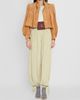 Chloé Women's Stand-Collar Pleated Suede Jacket - 2