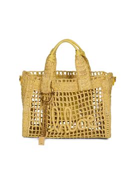 Chloé Women's Summer Banana Small Raffia Tote Bag