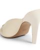 Chloé Women's Suzie Peep-Toe Leather Mules - 7