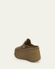 Chloe 75mm Nama Suede Platform Clogs - 2