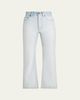 Chloe Bleached Cotton Denim Jeans - 1