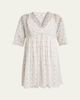 Chloe Blooms Print Cotton Mini Dress - 1