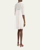 Chloe Blooms Print Cotton Mini Dress - 3