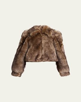 Chloe Brushed Shearling Jacket