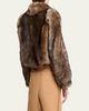 Chloe Brushed Shearling Jacket - 3