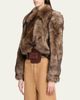 Chloe Brushed Shearling Jacket - 4